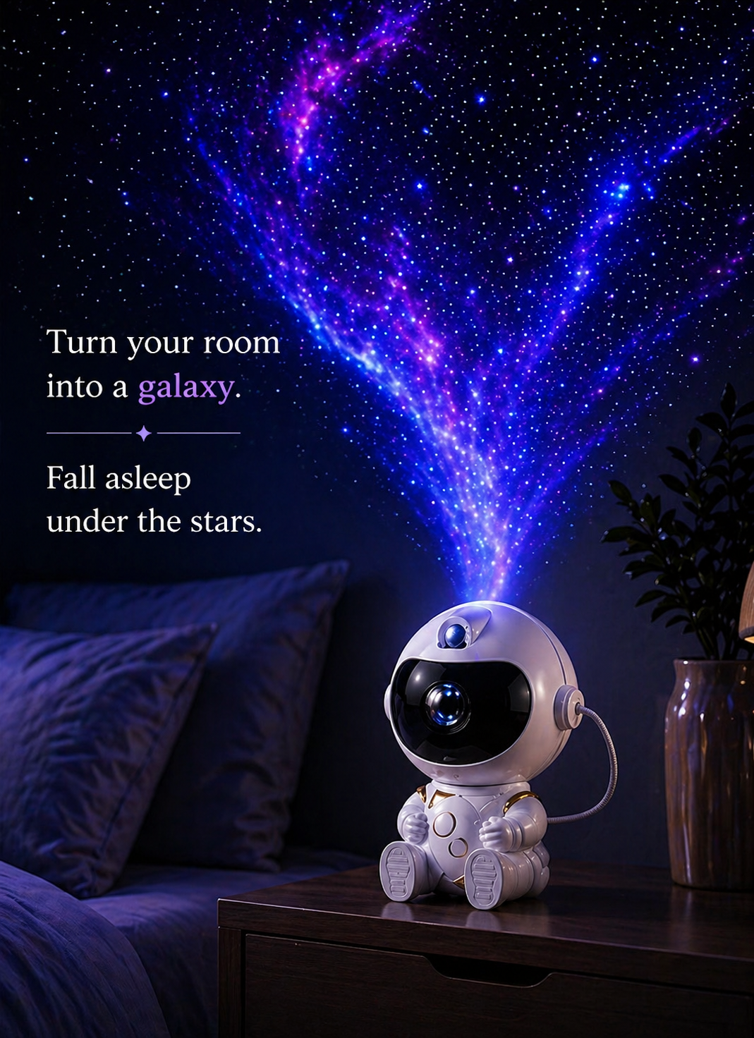 Veluna Galaxy Projector