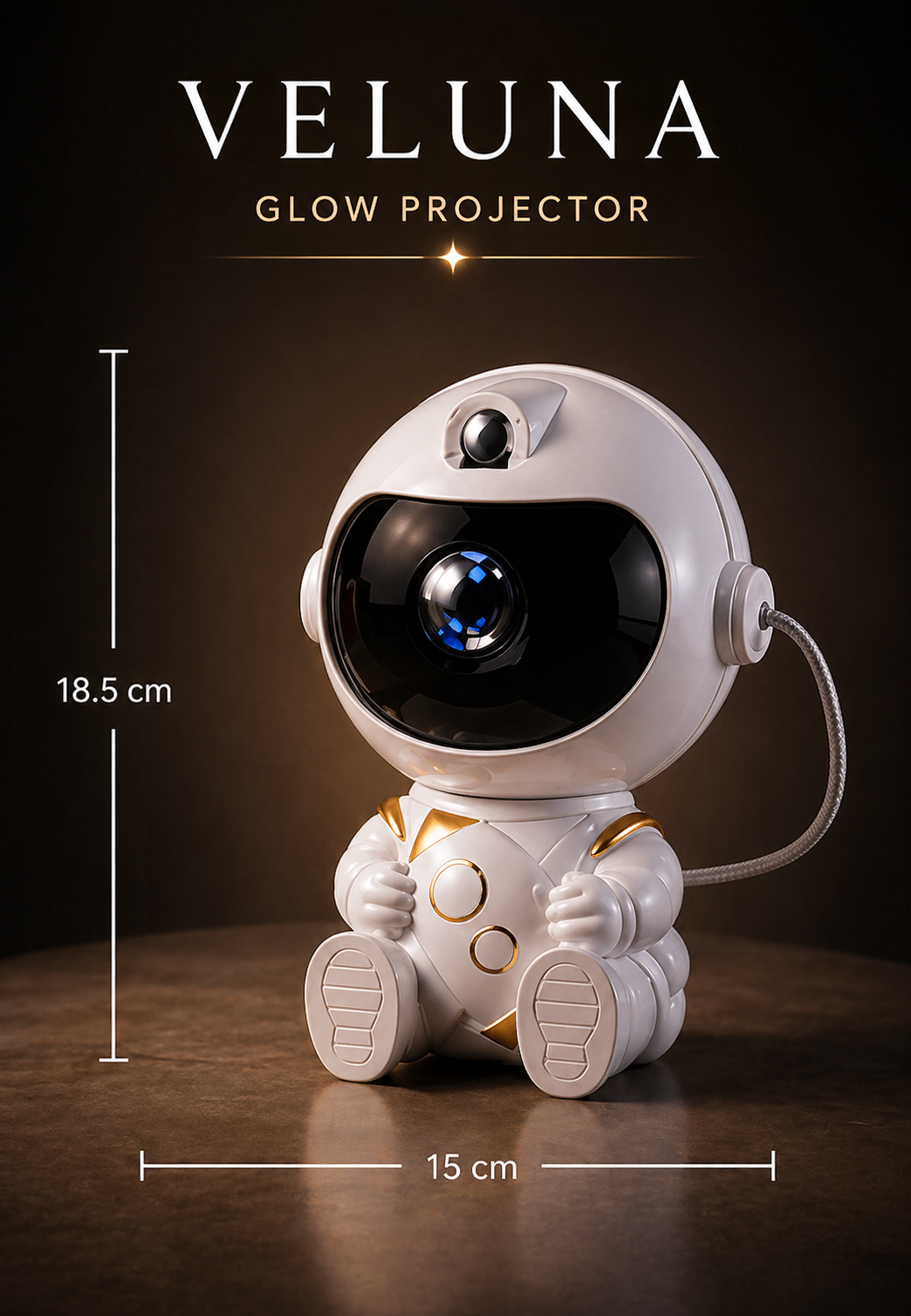 Veluna Galaxy Projector
